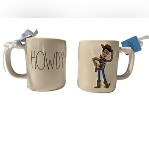 Rae Dunn “Howdy” Double sided Mug in collab with Disney. Super cute!